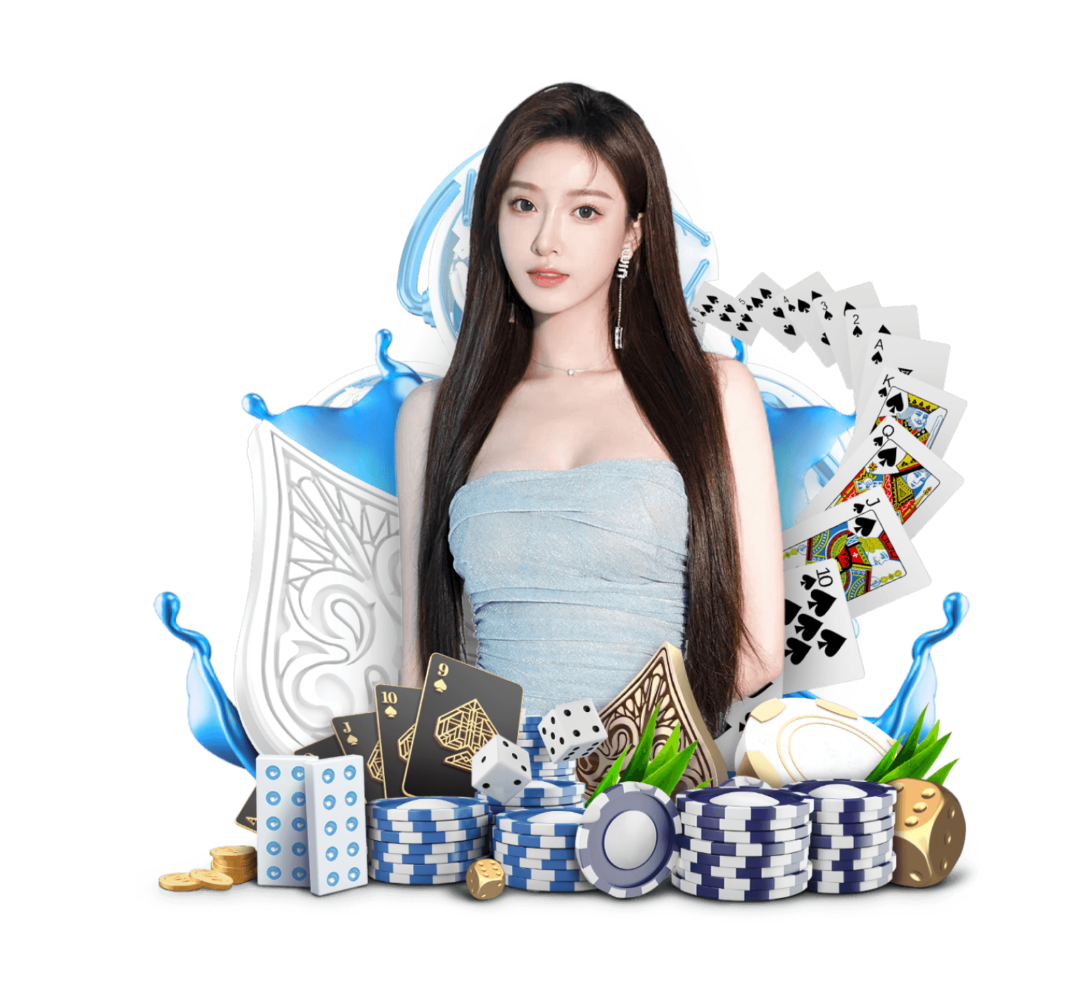 Live casino table view in 8988a mobile app with dealer and betting interface